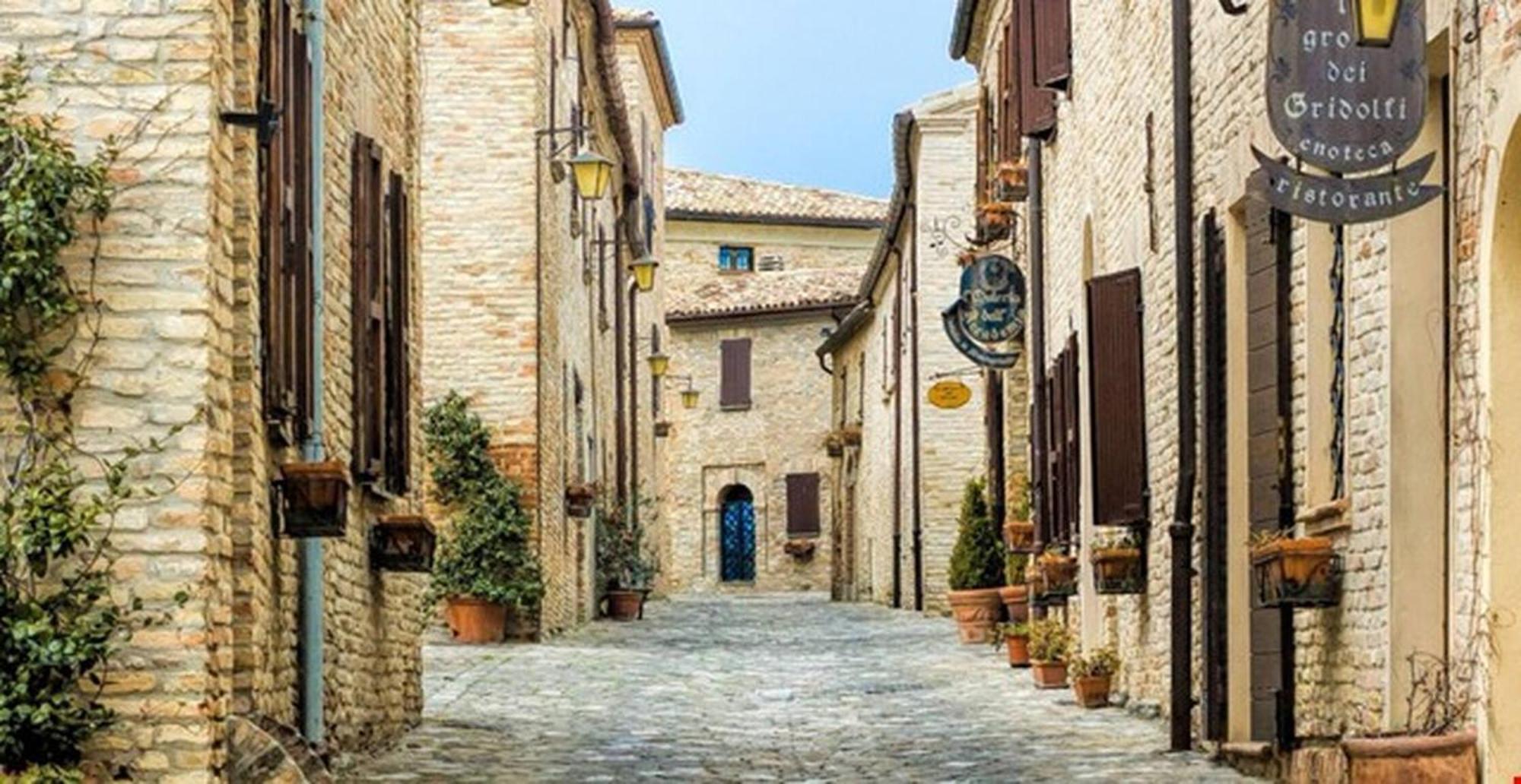 Borgo Calbianco - Private House With Pool & Airco Villa Cerreto Castello Luaran gambar