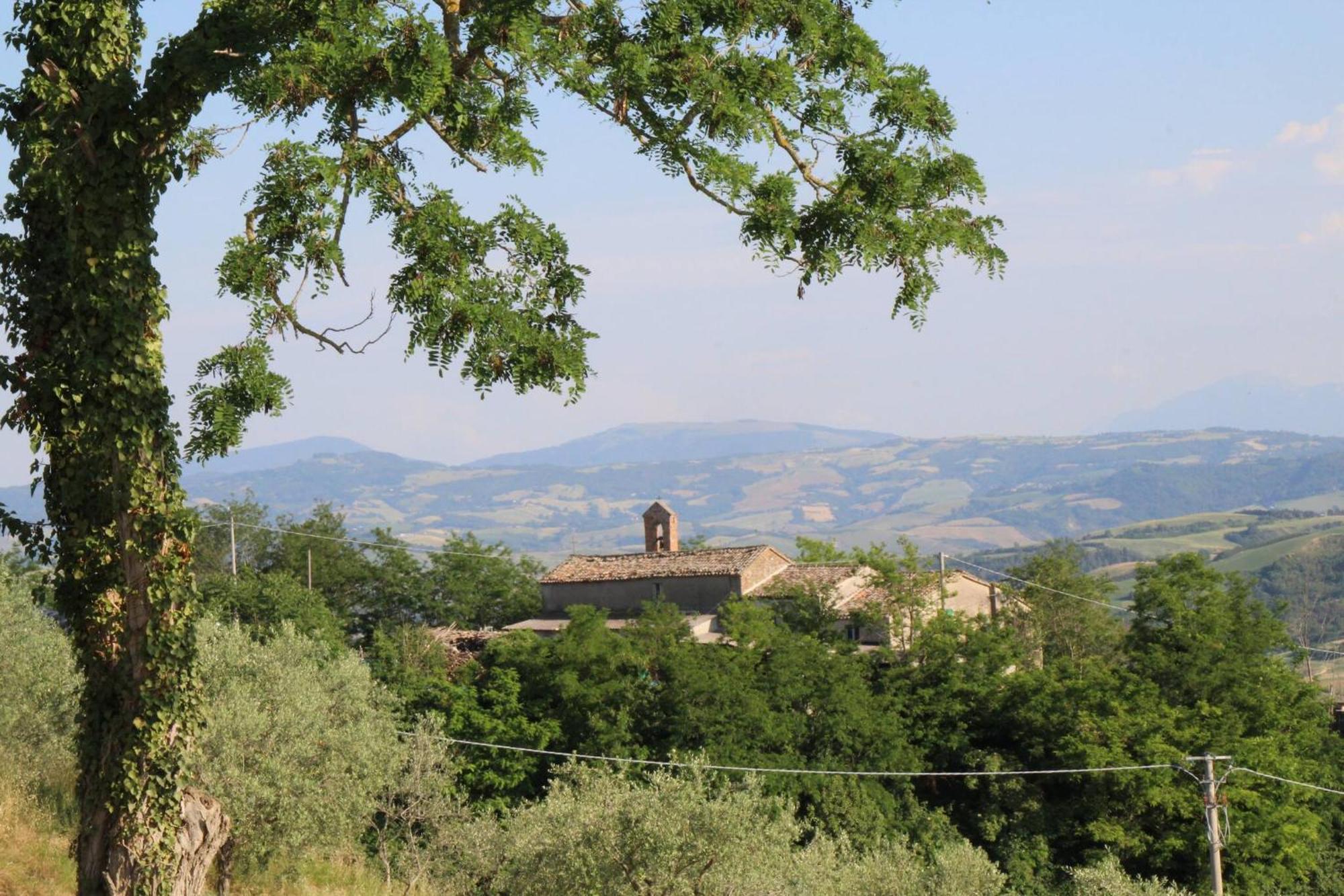 Borgo Calbianco - Private House With Pool & Airco Villa Cerreto Castello Luaran gambar
