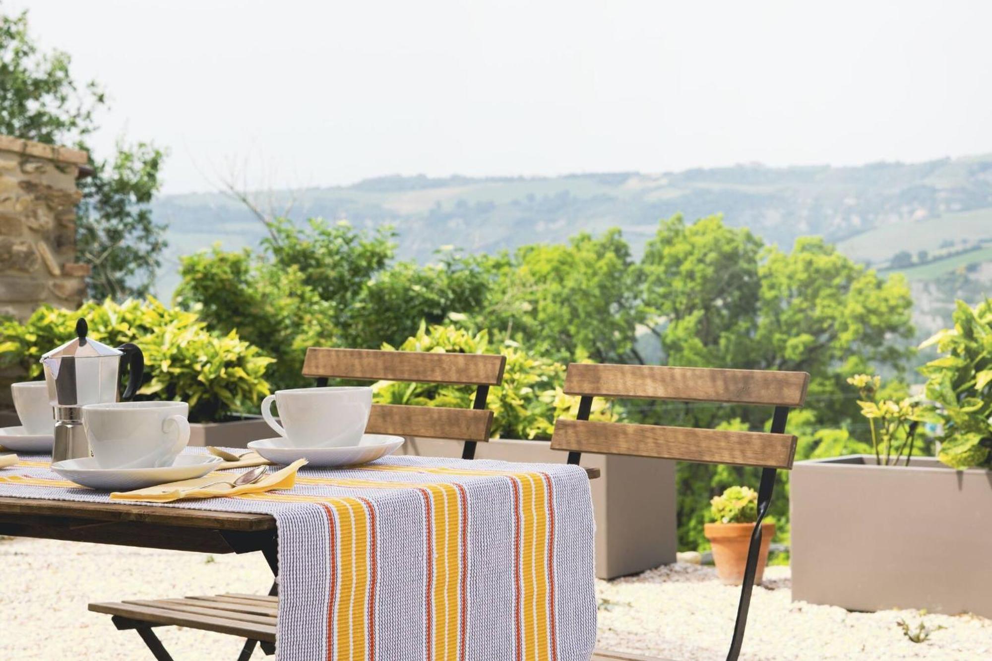 Borgo Calbianco - Private House With Pool & Airco Villa Cerreto Castello Luaran gambar