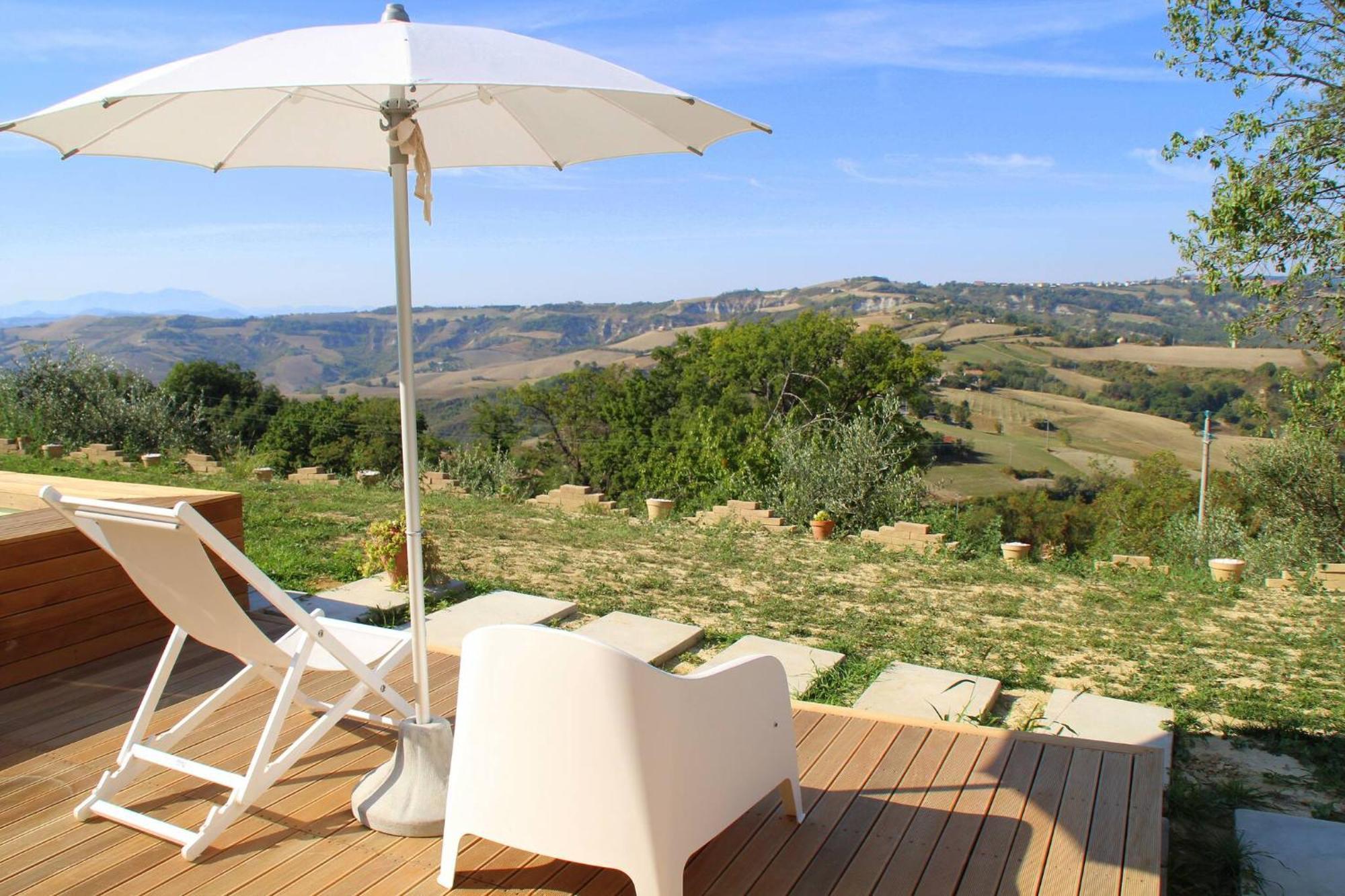 Borgo Calbianco - Private House With Pool & Airco Villa Cerreto Castello Luaran gambar