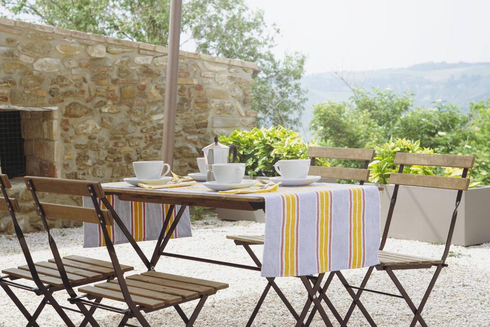 Borgo Calbianco - Private House With Pool & Airco Villa Cerreto Castello Luaran gambar