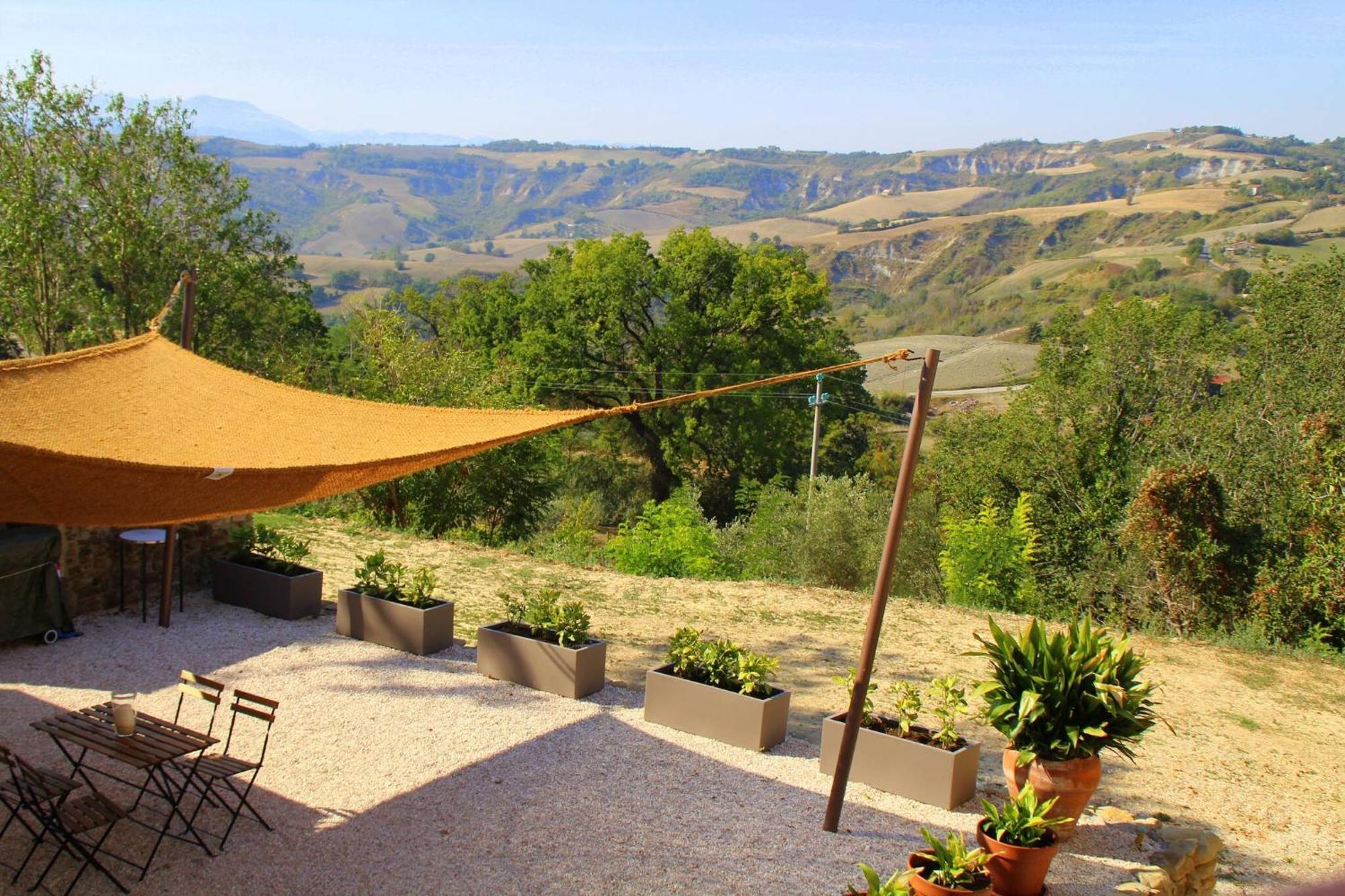 Borgo Calbianco - Private House With Pool & Airco Villa Cerreto Castello Luaran gambar