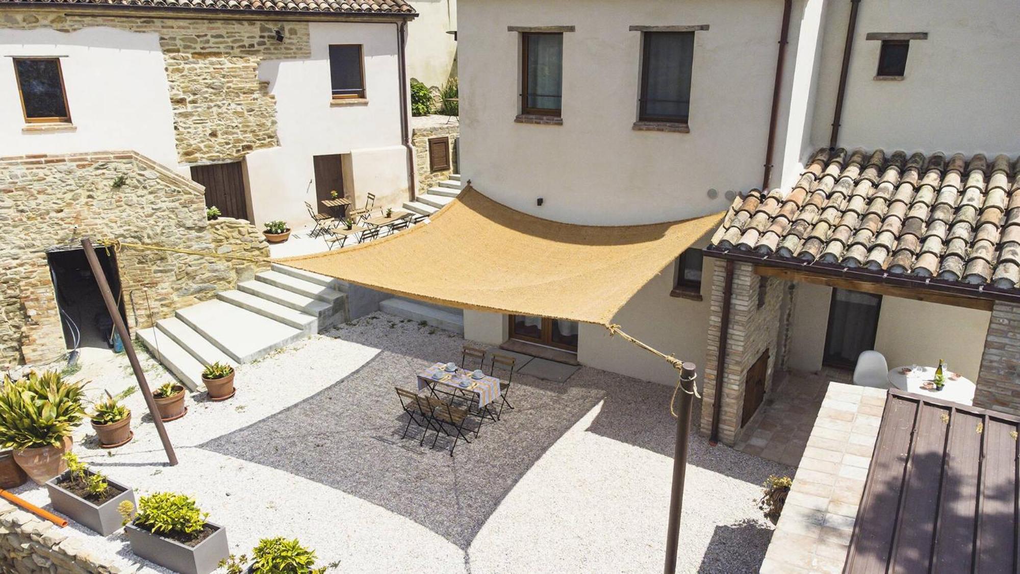 Borgo Calbianco - Private House With Pool & Airco Villa Cerreto Castello Luaran gambar